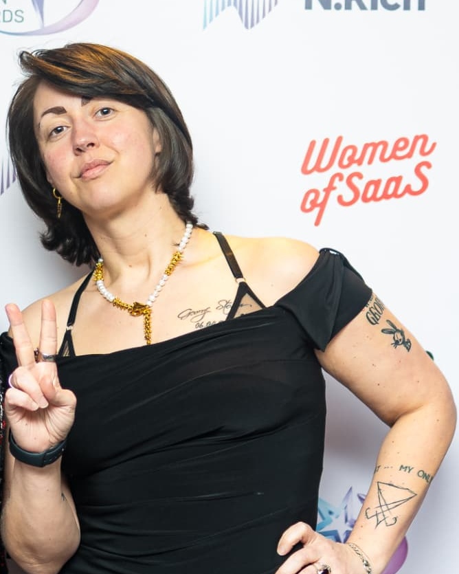 Sara Storm at the GTM Women Voices Awards